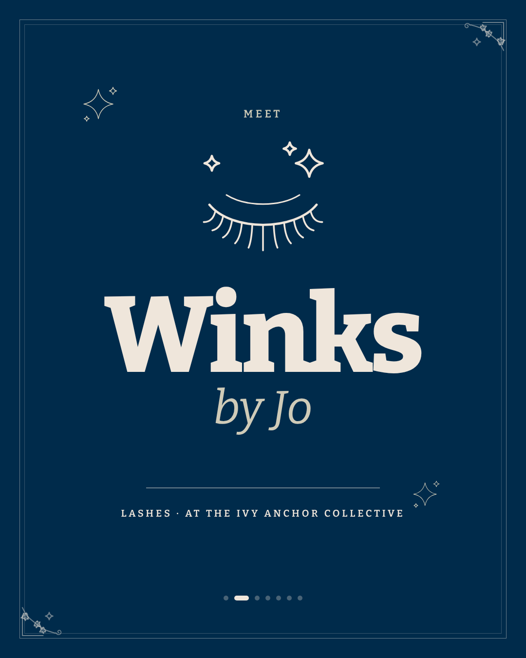 Launch · 2 · meet Winks by Jo